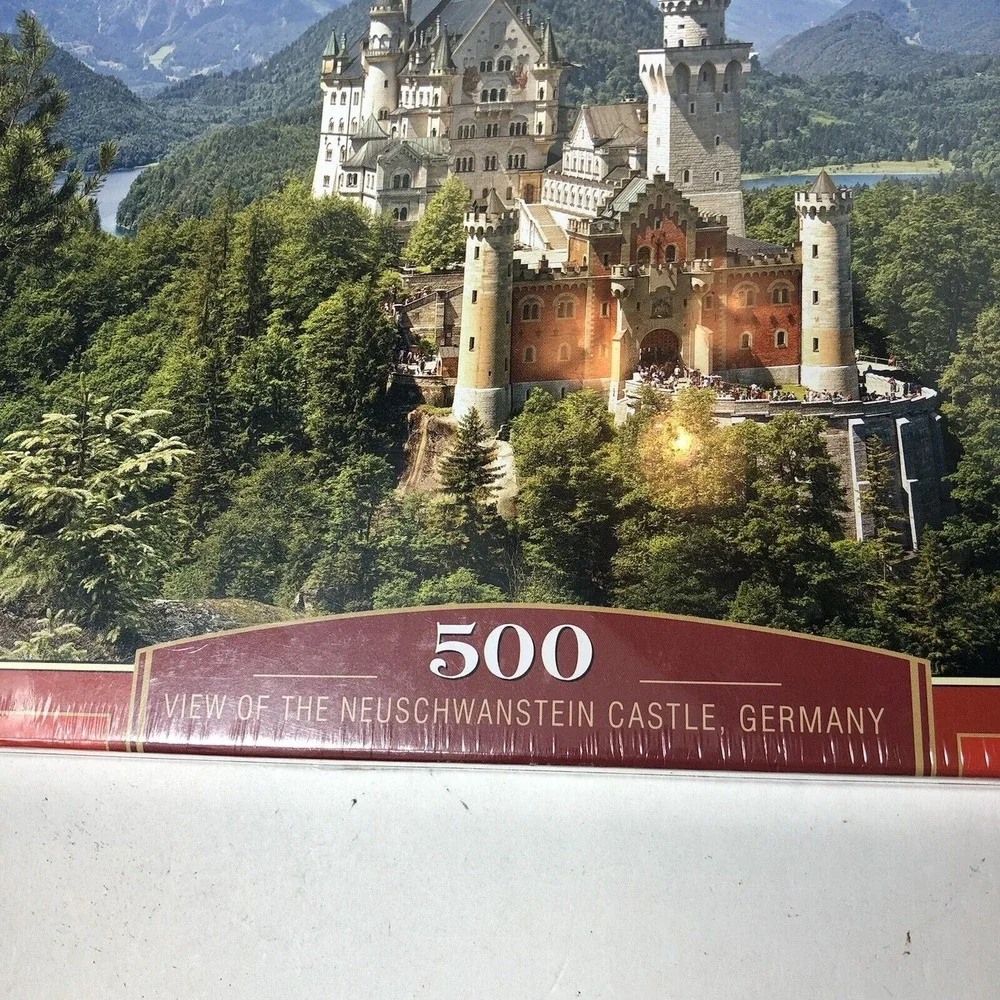 Castorland 500 Piece Jigsaw Puzzle Neuschwanstein Castle Germany View‎ 18.5